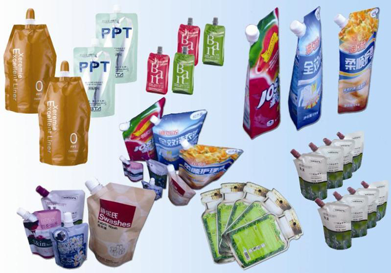 袋裝洗衣液包裝機(jī)樣品