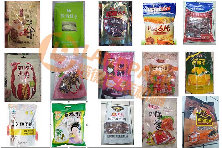 大袋裝小袋顆粒包裝機(jī)樣品